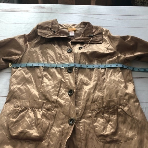 Ruby Rd. Gold Jacket Sz 12 - Picture 6 of 10